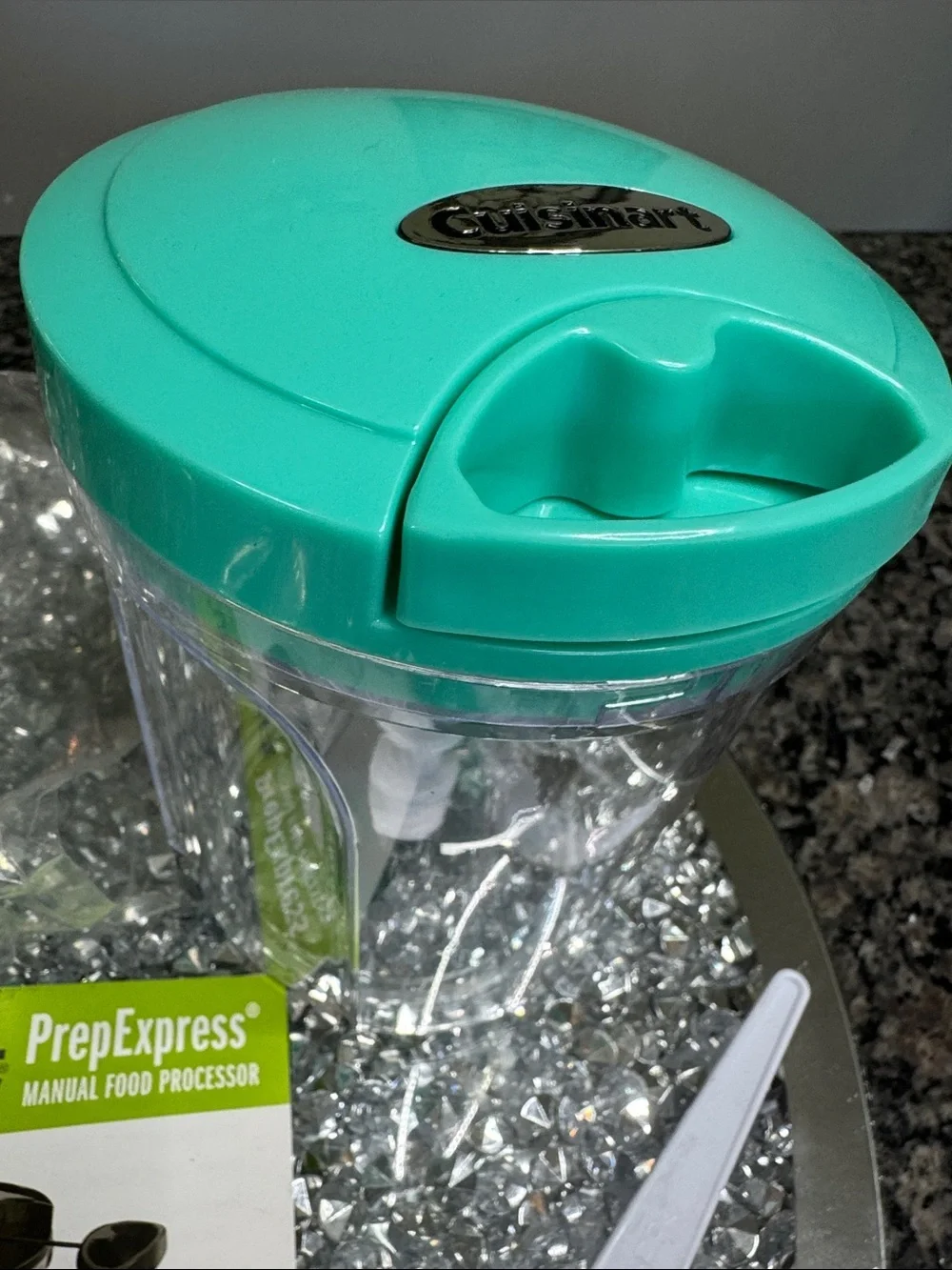 Cuisinart Turquoise PrepExpress Food Prep Set with Spatula NEW